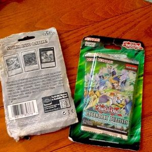 Konami YuGiOh 1st Edition Legendary duelists Synchro Storm Cards